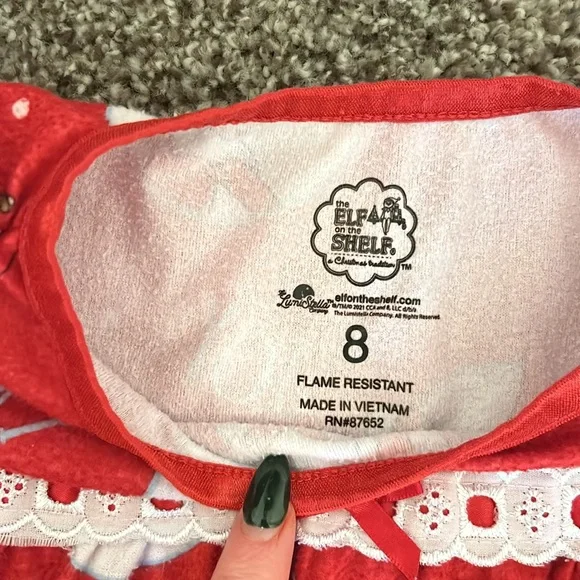 Elf on the Shelf nightgown - 8 - Picture 2 of 3